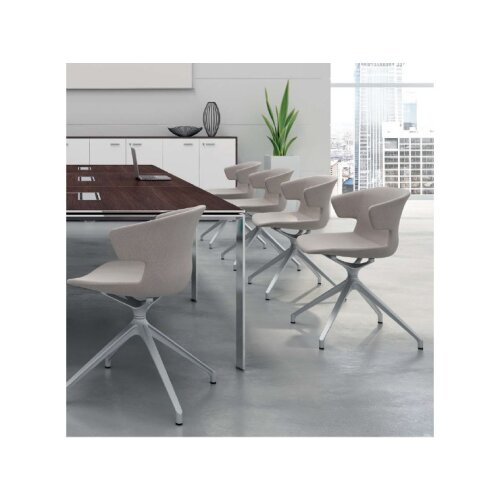 Design Konferenzstuhl,  4-Fußdesigngestell