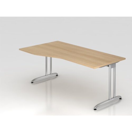 Schreibtisch Freifrom 180x 80/100 cm