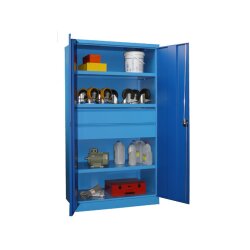 Schwerlastschrank 2 Schubladen, 3 Fachböden bis 120...