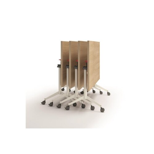 Klapptisch auf Rollen Serie Trend, Tiefe 70 cm