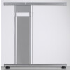Schreibtisch  PC-Form links höhenverstellbar 180x 100 cm, Dekor: Weiss