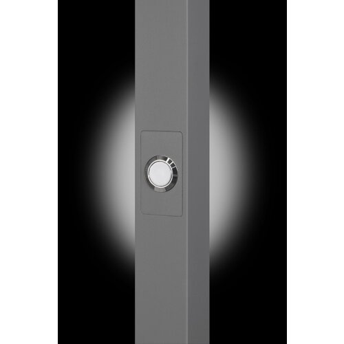 LED Stehleuchte mit Push Dimmer