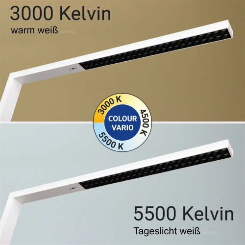 LED Tischaufbauleuchte stufenlos dimmbar