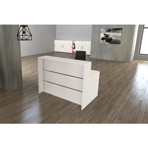 Empfangstheke kompakt 140 cm breit