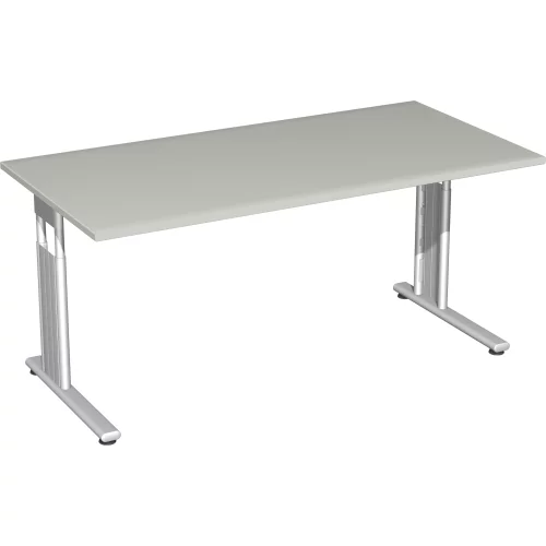 Schreibtisch höhenverstellbar, 160x80 cm