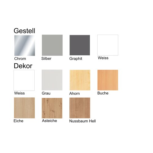 Konferenztisch Bootsform 520 cm mit Rundfüßen