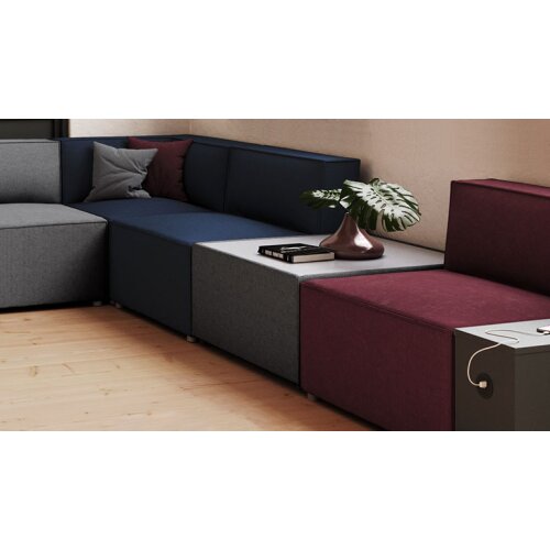 Integrierter Besuchertisch  Serie P