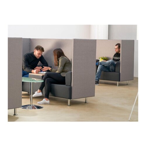 Expresslounge 2-Sitzer mit Ablage