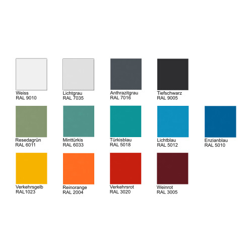 Schliessfachschrank Select 8 Fächer Abteilbreite 300mm Korpus Resedagrün RAL 6011 Türen Resedagrün RAL 6011 Drehriegel