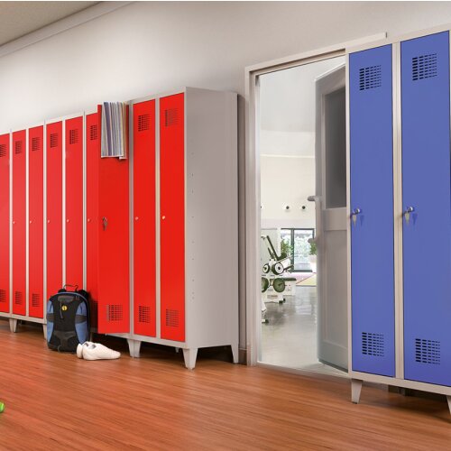 Spind Select 1 Abteil auf Füssen Abteilbreite 400mm