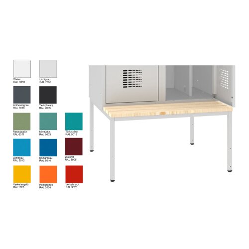 Unterbausitzbank 80 cm