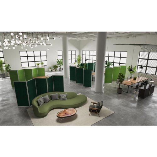 Akustik Stellwand Höhe 160 cm