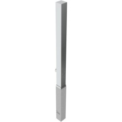 Absperrpfosten Bollard 70 x 70 mm, herausnehmbar