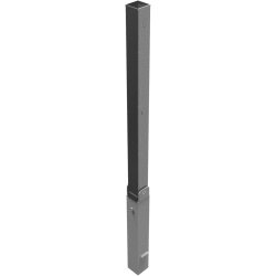 Absperrpfosten Bollard 70 x 70 mm, umlegbar mit Hebe- und...