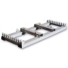 Schrankenzaun-Set Cordon I, ohne Lampenadapter, Folie RA1 Folie RA1  Lampenadapter ohne Lampenadapter
