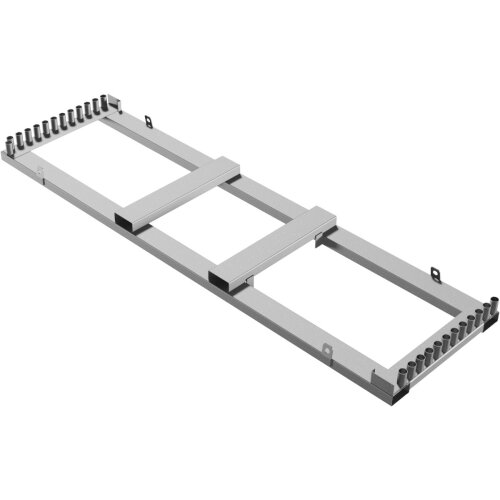 Lager- und Transportpalette für 25 Bauzäune Modell für 25 Bauzäune