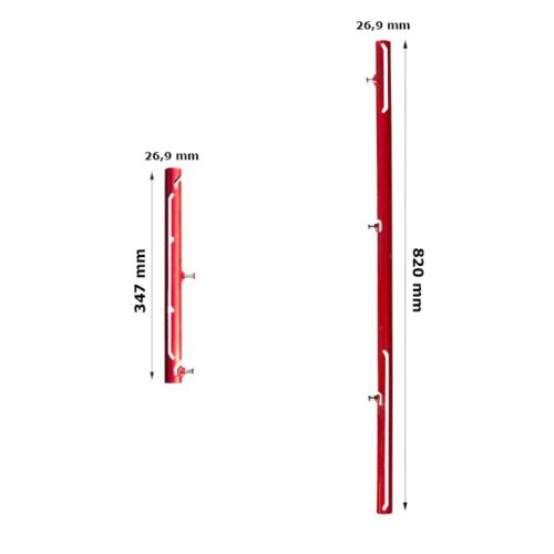 Halterung für Absperrschranken an Bau-Schrankenzaun Modell Einzelhalterung für Art. 40262 oder Art. 40263