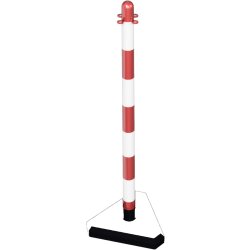 Kettenpfosten Cloud Farbe rot/weiß