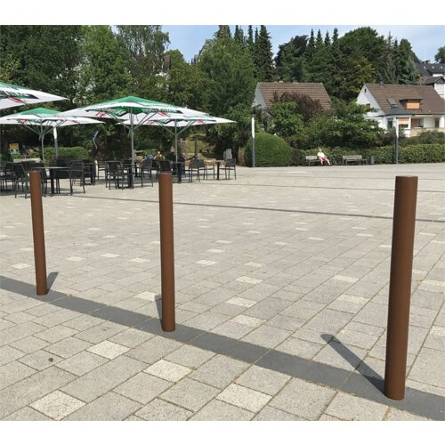 Stilpoller Ø 76 mm mit Flachkopf