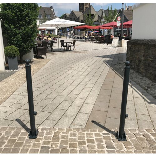 Stilpoller, Ø 60 mm mit Kugelkopf