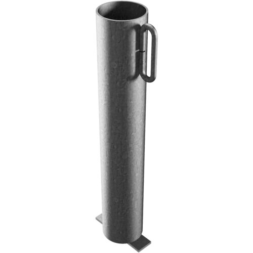 Bodenhülse vorgerüstet für Vorhängeschloss