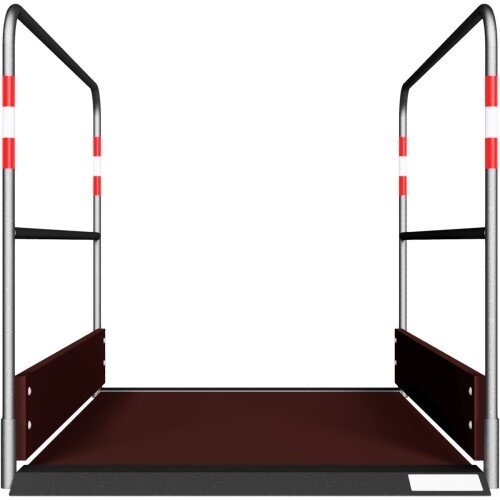 Grabenbrücke aus Holz