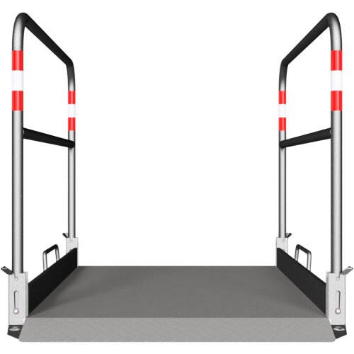 Grabenbrücke aus Aluminium, mit Tragegriff