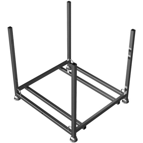 Stapelpalette für Grabenbrücken