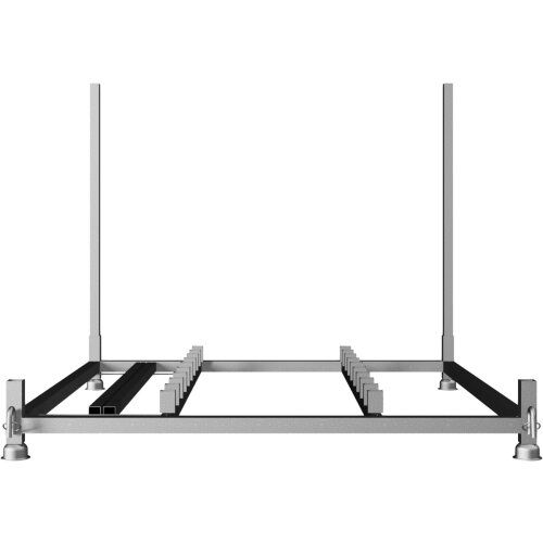 Stapelpalette für Absperrgitter Police