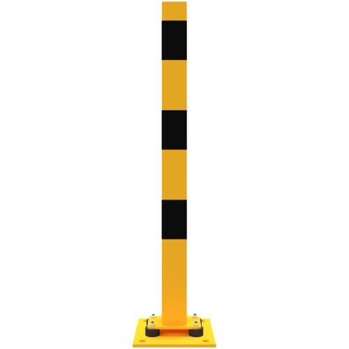 Absperrpfosten Bollard 70 x 70 mm allseitig neigbar