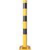 Absperrpfosten Bollard Ø 76 mm allseitig neigbar Ösen ohne Ösen