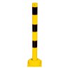 Absperrpfosten Bollard Ø 76 mm allseitig neigbar Ösen ohne Ösen
