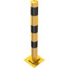 Absperrpfosten Bollard Ø 89 mm allseitig neigbar Ösen ohne Ösen