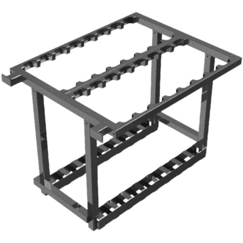 Bakenkorb für Stapelpalette für Fußplatten