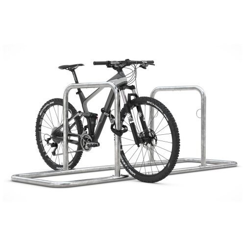 Fahrradanlehnsystem Galaxy XL zweiseitig, Breite 2520 mm, 4 Stk Breite 2520 Stellplätze 4
