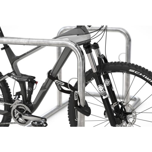 Fahrradanlehnsystem Galaxy XL zweiseitig, Breite 2520 mm, 4 Stk Breite 2520 Stellplätze 4
