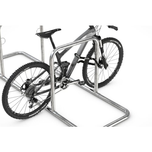 Fahrradanlehnsystem Galaxy XL zweiseitig, Breite 2520 mm, 4 Stk Breite 2520 Stellplätze 4