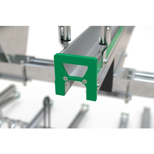Doppelstockparker Lindau Profi doppelseitig, 500 mm Radabstand, 16 Stellplätze insgesamt 16