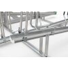 Doppelstockparker Lindau Profi doppelseitig, 500 mm Radabstand, 16 Stellplätze insgesamt 16