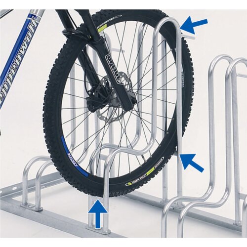 Standparker Typ 4000, einseitig Stellplätze 2