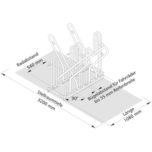 Anlehnparker Typ 4500XBF