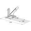 Anlehnparker 4801 XXBF einseitig, tief Anordnung tief