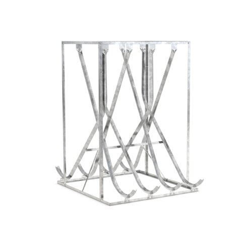 Fahrradparker/Schräghochparker Florenz, zweiseitig Stellplätze 8