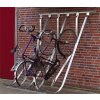 Fahrradparker/Schräghochparker Barcelona, einseitig Montage zur Wandmontage  Stellplätze 4