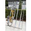Fahrradparker/Schräghochparker Barcelona, einseitig Montage zur Wandmontage  Stellplätze 4