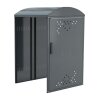Rollatorgarage/Rollatorbox Treasure 2 Dach Giebeldach  Modell Grundelement  Seitenwand mit 2 Seitenwänden (komplett geschlossen)