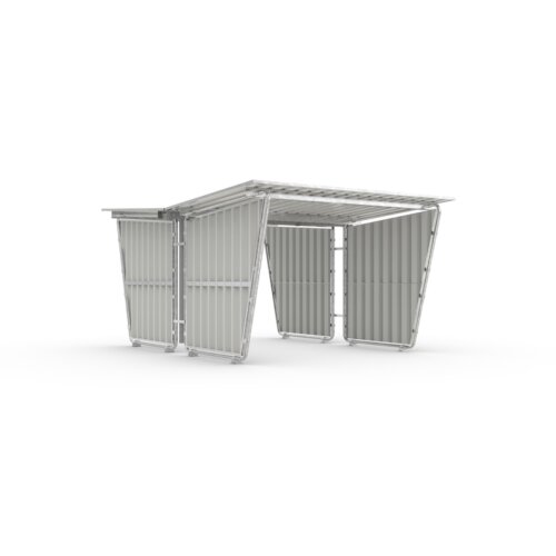 Überdachungssystem Siegen S27, doppelseitig