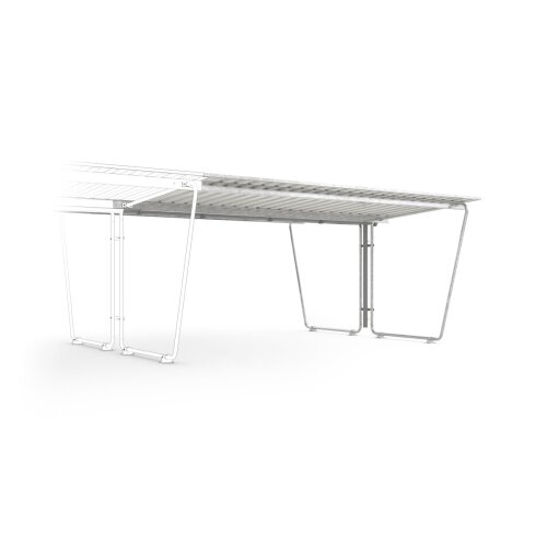 Anbaueinheit für Überdachungssystem Siegen S28, doppelseitig Seitenwand Ohne  Seitenwand Typ Ohne