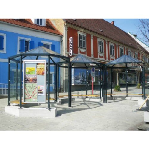 Raucherunterstand Paris P803/VSG