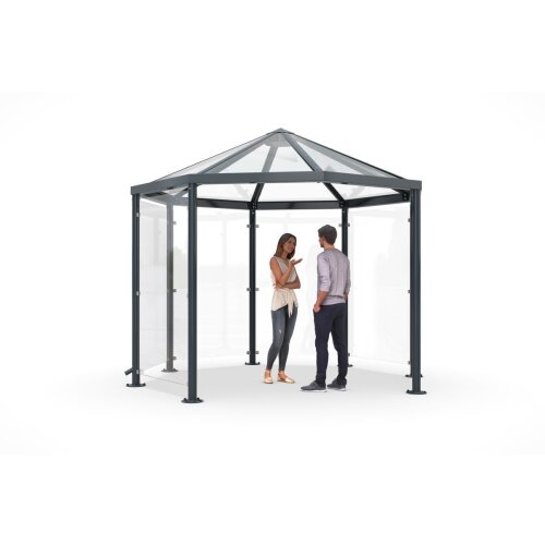 Überdachung Paris P601, fertig geschweißt